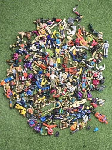 VINTAGE GI JOE ARAH HASBRO 1980'S FIGURES PARTS LOT