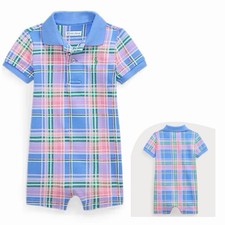 POLO RALPH LAUREN AUTHENTIC BABY BOYS BRAND NEW ORIGINAL ROMPER Size 3M, NWT