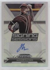 2021 Panini Prizm Draft Picks Signing Sessions Jagger Haynes #SS-JA Auto 0rd2