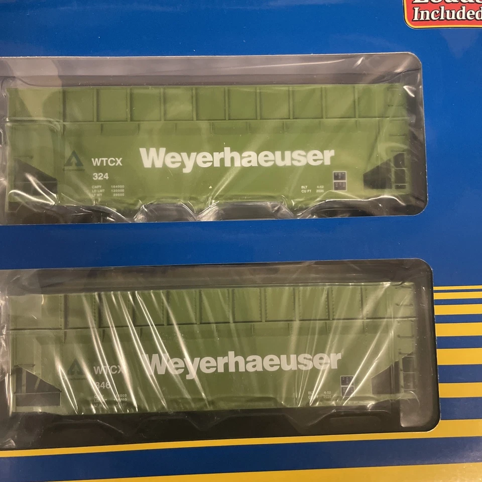 New! HO ATH-1276 40’ Wood chip Hopper Weyhaeuser 4-Pack $159.99 Make offer - Image 4 of 4