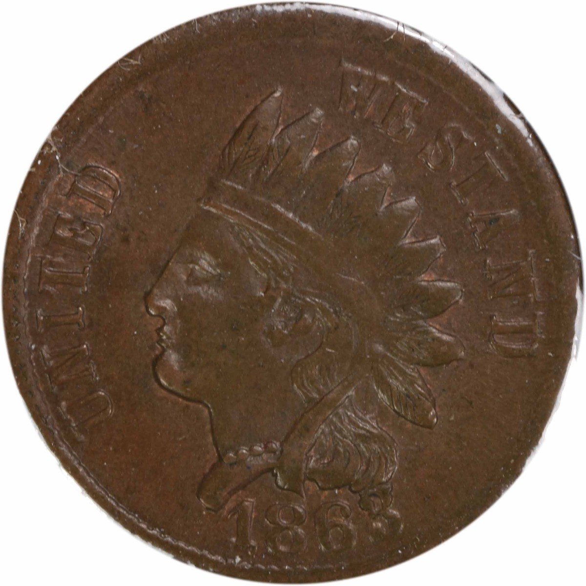 1863 Civil War Token Store Card NYBroas Pie Baker NY-630-M 1060 AU