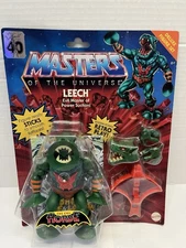 Masters Of The Universe MOTU LEECH Evil Master Mattel Retro Deluxe Figure Set