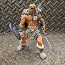 MOTU 200X Ice Armor He-Man Action Figure Loose Complete Excellent