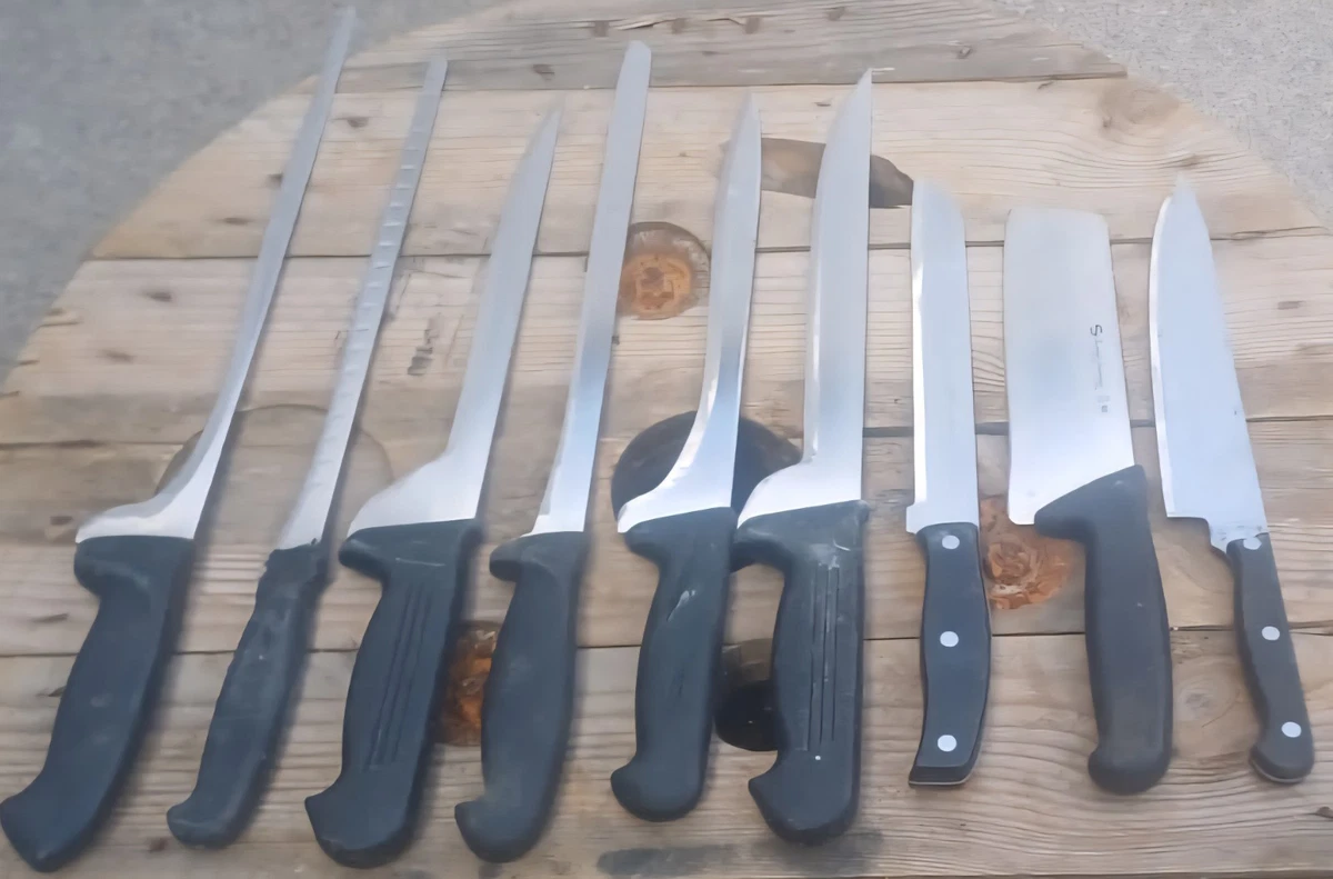 Acquista Set Di Coltelli Da Cucina Professionali In Acciaio - Foto 9