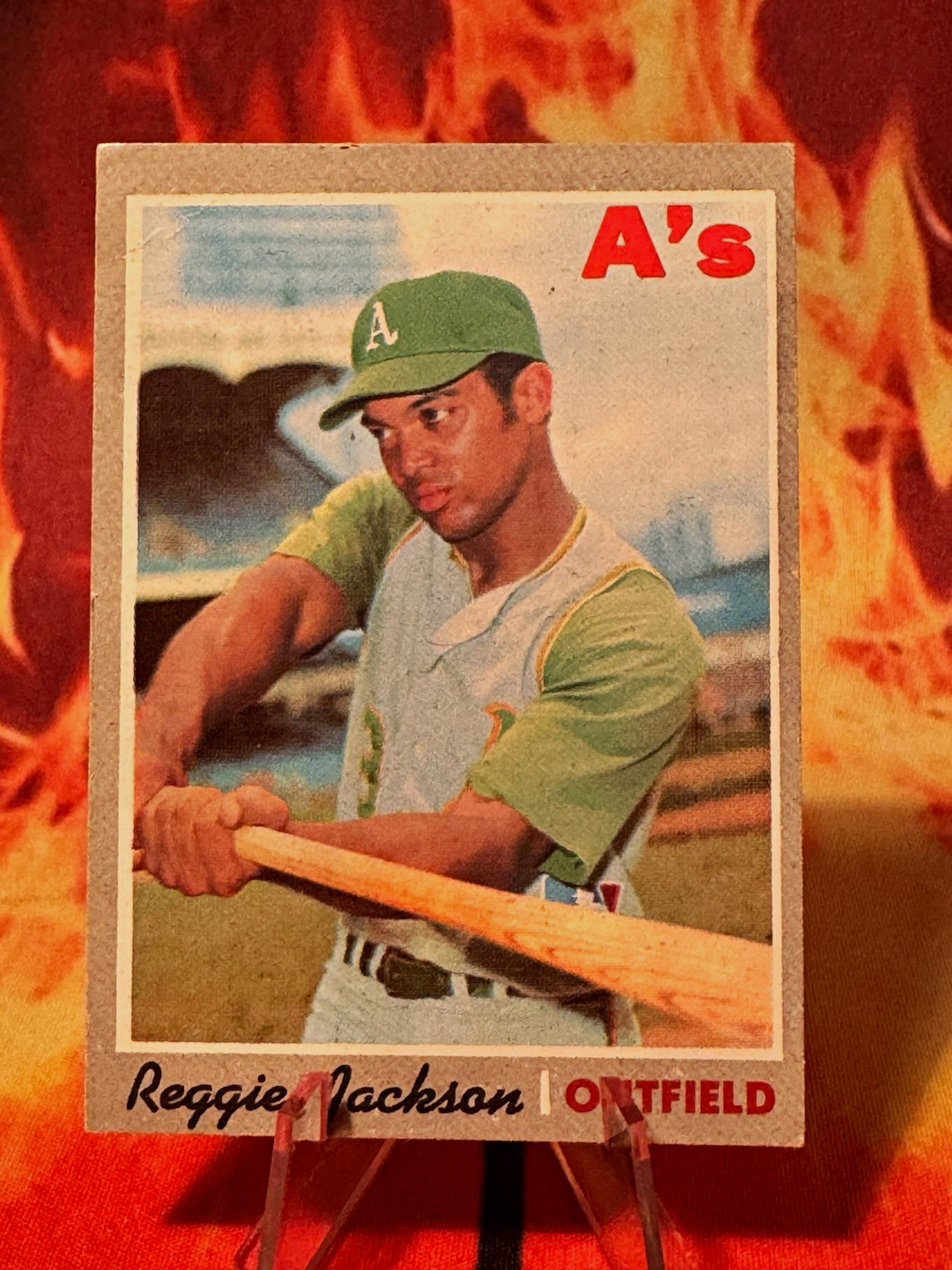 1970 Topps Reggie Jackson #140 2nd Year EX to EX-MT HOF 🔥🔥