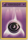 Psychic Energy 101/102 Common Base Set Shadowless Pokemon 1st Edition LP