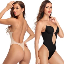 Fajas Colombianas Reductoras Levanta Cola Girdle Post Surgery Full Body Shaper