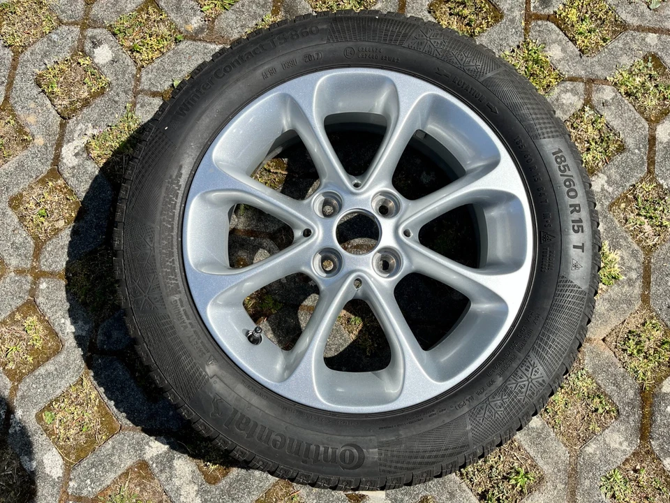 Satz Smart A453 W453 Alufelgen Winter Kompletträder A4534014000 - Bild 4 von 4