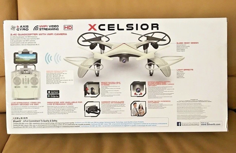 Silverlit 6 Axis Gyro Xcelsior WIFI Streaming - Image 2 of 4