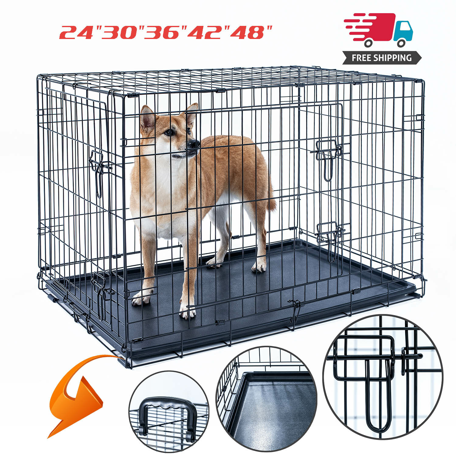 24 x 24 dog crate