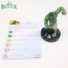 Heroclix Avengers Movie set Hulk 202 Gravity Feed figure w/card 