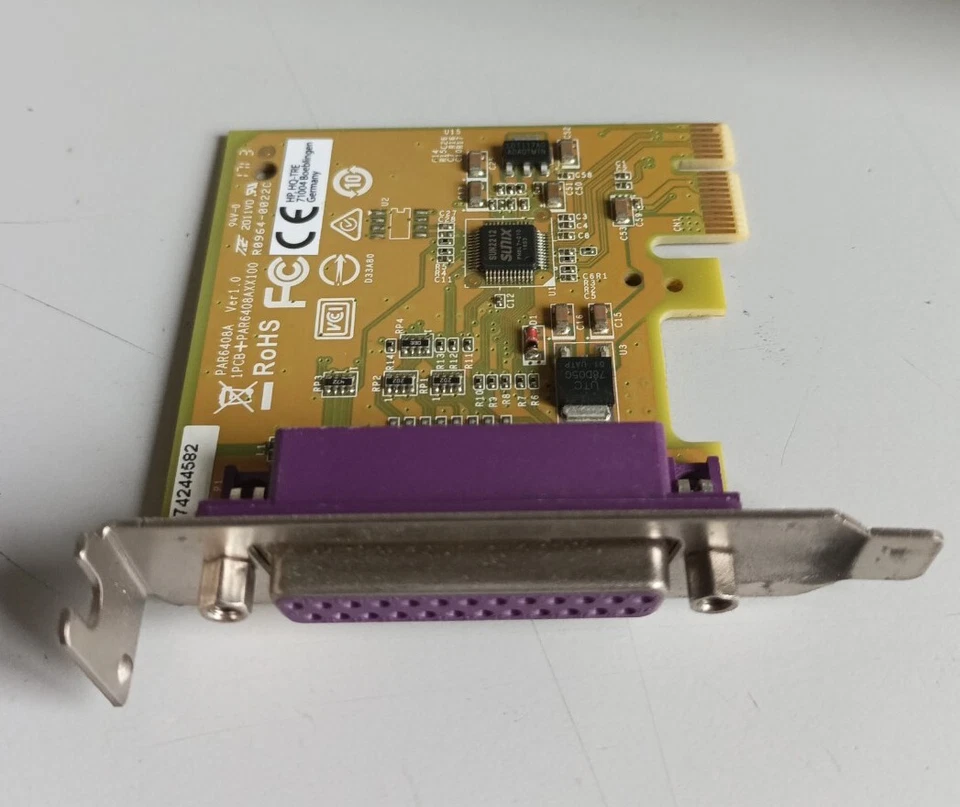 SUNIX PAR6408A 0VG832 LPT PCIe x1 LP - Immagine 2 di 3