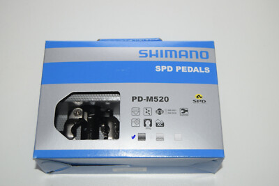 Shimano PD-M520 Pedale schwarz-silber (1 Paar)