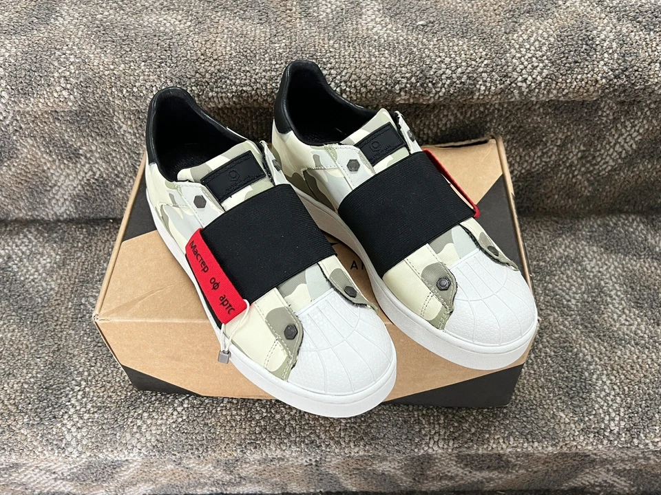 MOA MASTER OF ARTS WOMEN'S SNEAKERS MILITARY CAMO LOW TOP SIZE 9 NEW IN BOX - Image 2 of 4