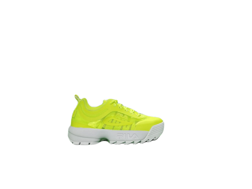Scarpa Fila Disruptor Run Wmn Giallo Fluo Donna Uomo Sneakers 1010866.60M |  eBay