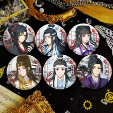 Badge Grandmaster of Demonic Cultivation Brooch Anime Breastpin Cosplay Medal