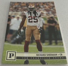 2018 Panini Football Richard Sherman San Francisco 49ers Bronze Knight #259