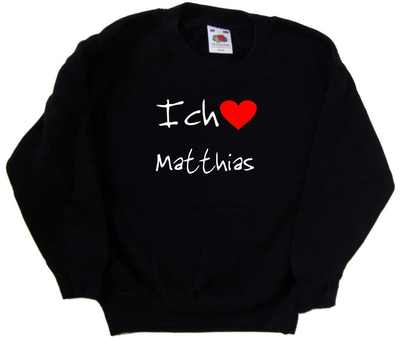 Ich Liebe Matthias Kinder Pulli