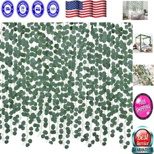 Lifelike 86ft Eucalyptus Vine Garland for Indoor and Outdoor Decoration
