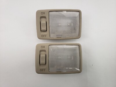 Toyota Prius 2005 Interior Roof Sunvisor Dome Map Light Lamp Pair C80
