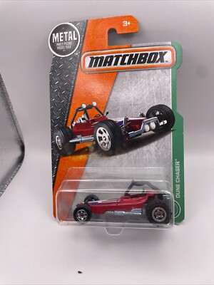 Matchbox #102 Dune Chaser 2017 Red MBX Explorers 1:64 2006 Dune Buggy