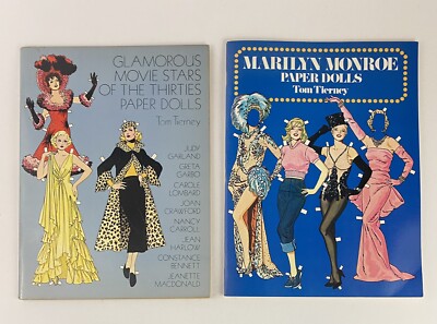 Vintage 12 Uncut Paper Doll Books Tom Tierney Grace Drayton