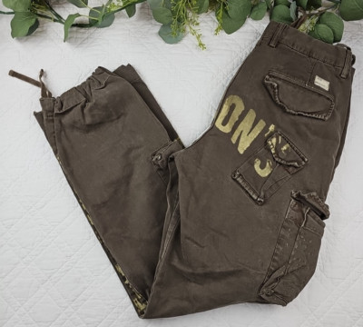 Masons IT Car Wide Leg Environment Workwear Love The Earth Size 50 Snake PM