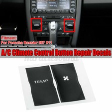For Porsche Boxster 987 911 Ac Climate Control Button Repair Decals Stickers