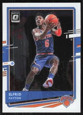 Elfrid Payton, 2020-21 Donruss Optic, #105, New York Knicks,