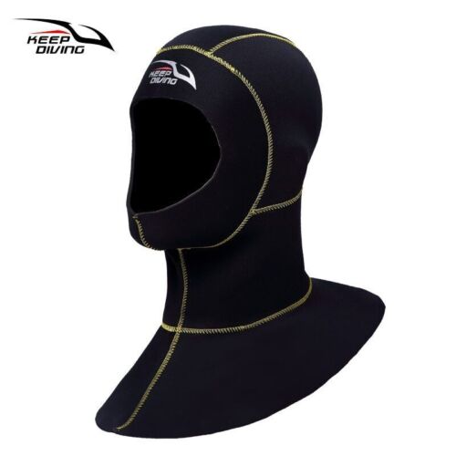 Capucha de buceo de neopreno de 3 mm con hombro equipo de snorkel gorra - Imagen 1 de 27