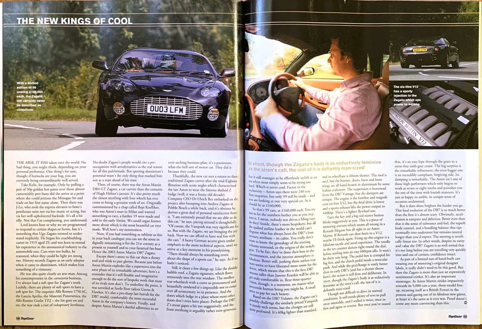 TOP GEAR MAGAZINE OCT2003 BMW M3 CSL E46, Porsche 911 GT3, Aston Martin DB9 eBay