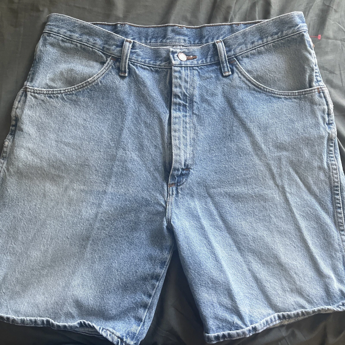 Vintage 90s Y2K Gap Easy Fit Mens Denim Bermuda Shorts Jorts Size 34 Actual 32x9