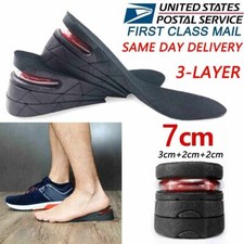 Shoe Lift Height Increase Insole Foot Pad Insert Riser Footpad Unisex