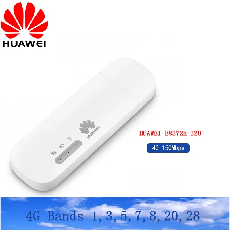 HUAWEI E8372h-320 4G WI-FI USB MODEM DONGLE HOTSPOT WIRELESS MOBILE BROADBAND - Image 2 of 4