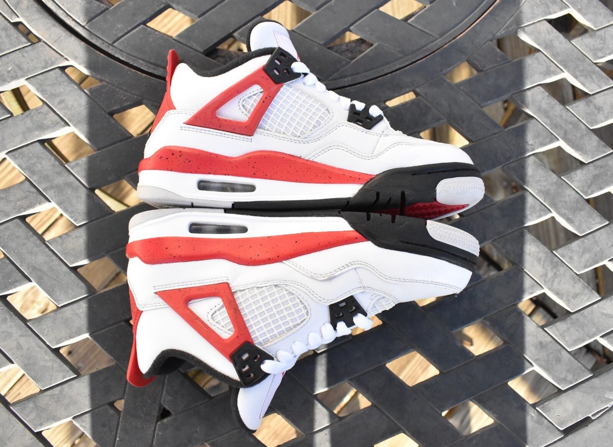 シューズ(男性用) Nike GS Air Jordan 4 OG \"Fire Red\" 24cm Nike Air Jordan 4 Retro OG 