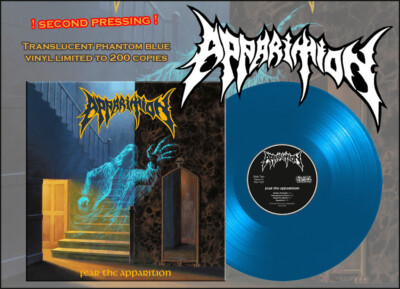 APPARITION (es) - Fear The Apparition - LP (Trans. Phantom BLUE Vinyl ltd.200)