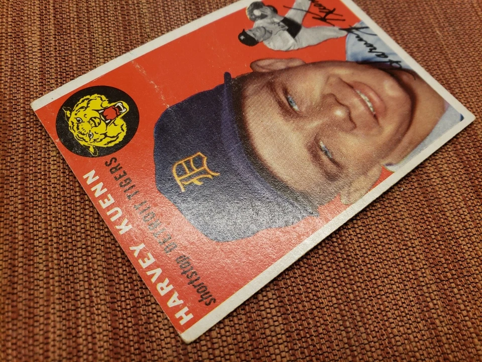 Бейсбольные карточки 1954 Topps Tigers Харви Куэнн RC Уолт Дропо Дон Лунд Нед Гарвер - Изображение 3 из 4