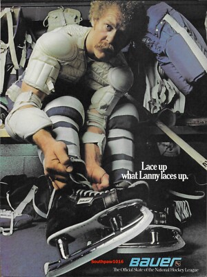 1978 Lanny McDonald, Toronto Maple Leafs Bauer Hockey Skates Original ...