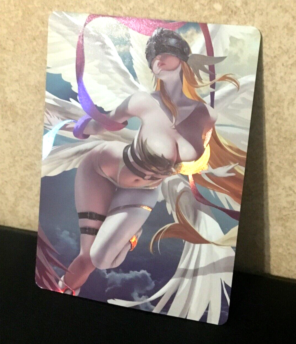 sexy digimon cards here a recopilation of the spiciest arts of collector. A reminder, this are ALL OFFICIAL arts, they knew exactly what they were doing here. they even made some changes on some Mlikemat New DTCG Duel Playmat