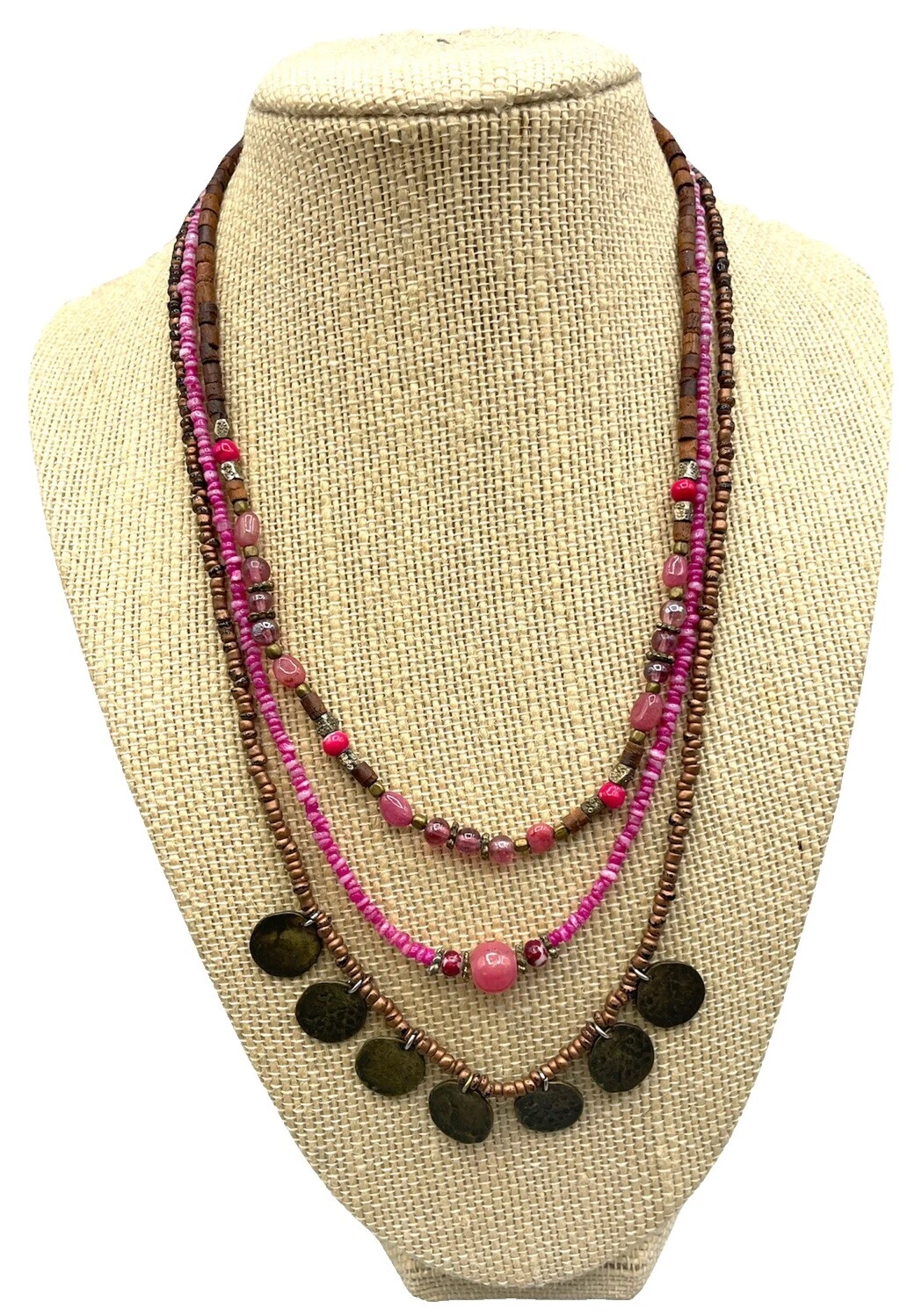 Cobre Cristal Cuarzo Moda Collares y Colgantes