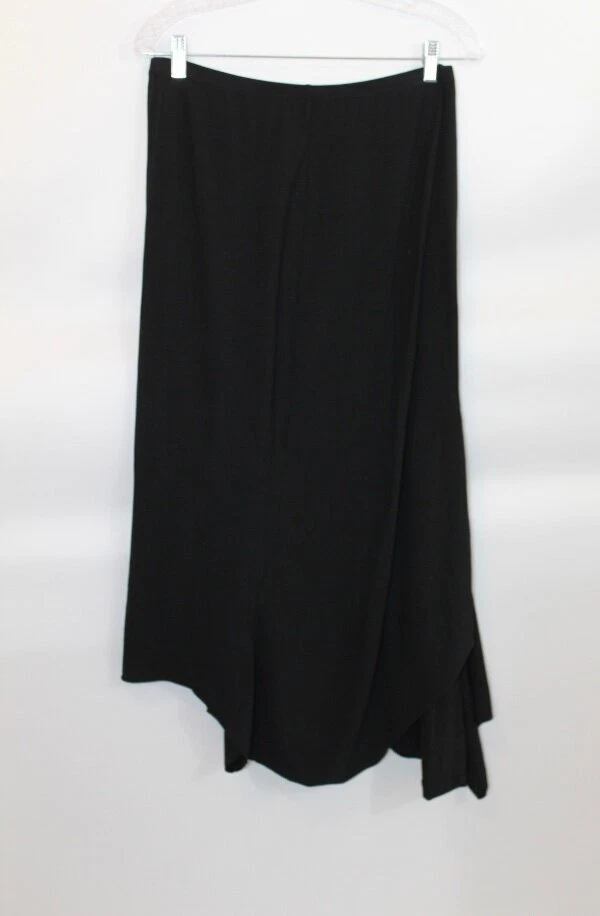 RUNDHOLZ DIP Sz M Medium Black Cotton Stretch Drop Crotch Harem