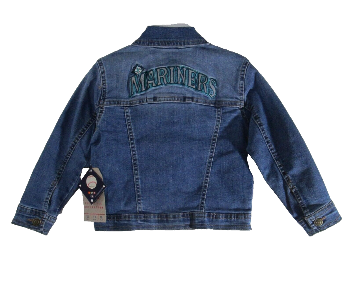 NWT MLB Genuine Merchandise Seattle Mariners Boys Denim