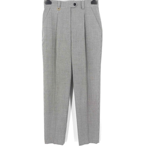 Plaid Wool Trousers Pants Sz 36 