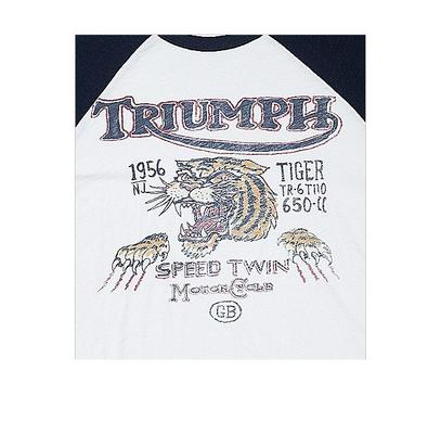 Lucky Brand Triumph Tiger 3/4 Sleeve T-Shirt Men's XL 2XL BNWT