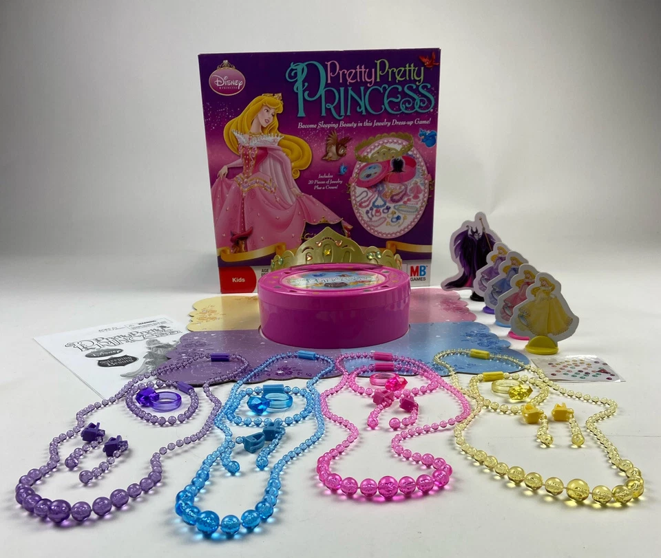 Pretty Pretty Princess Sleeping Beauty Game 100% COMPLETE 2008 Hasbro MB - Image 4 of 4