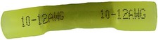 Hillsdale 20312 Heat Shrink 12-10 Gauge Butt Connector 100 Pack Made in the USA