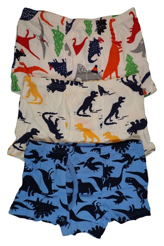 3 Pack Cotton Toddler Little Boys Kids Underwear Underpants Boxer Briefs 4T-8T - Picture 10 of 17