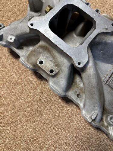 Aluminum Intake FORD Edelbrock Torker 351C 2760 IMCA IHRA NHRA WISSOTA CARS LMS - Bild 2 von 13