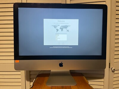 iMac 21.5 inch - Late 2012 2.7 GHz Intel Core i5 8 GB NVIDIA