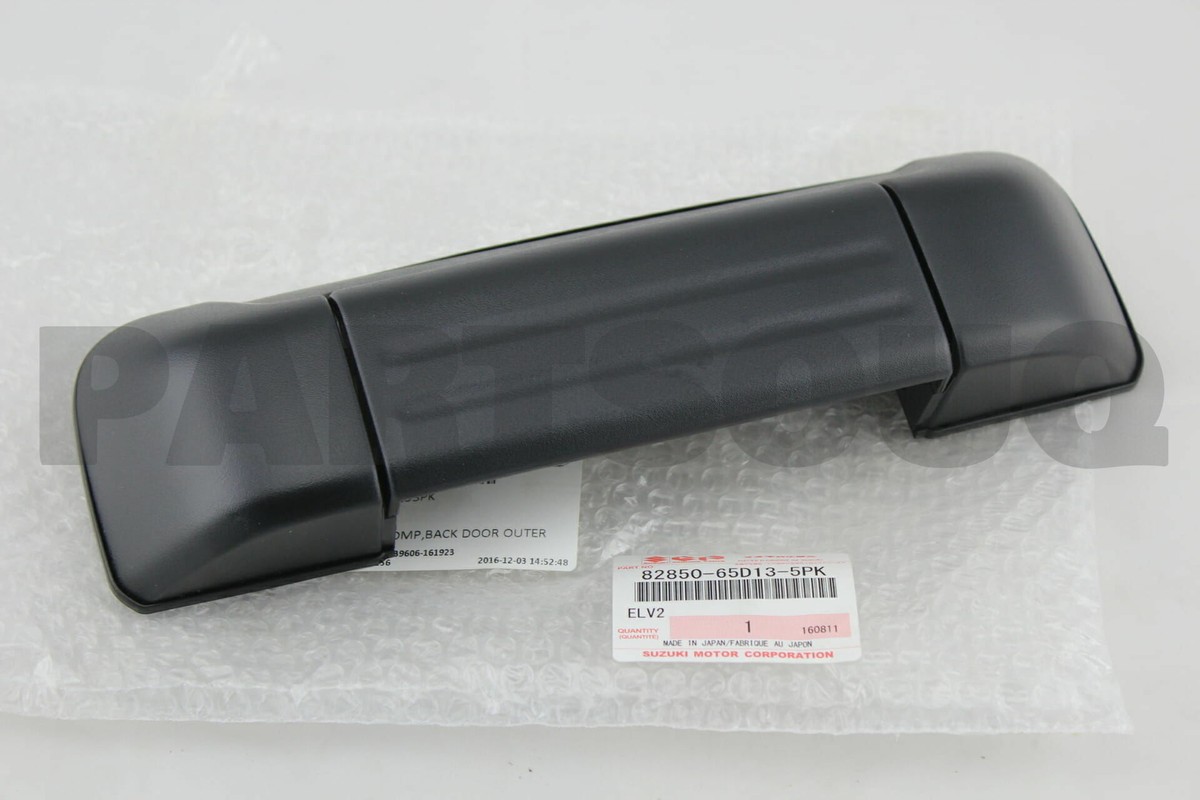 8285065D135PK Genuine Suzuki HANDLE, DOOR OUTER (BLACK) 82850